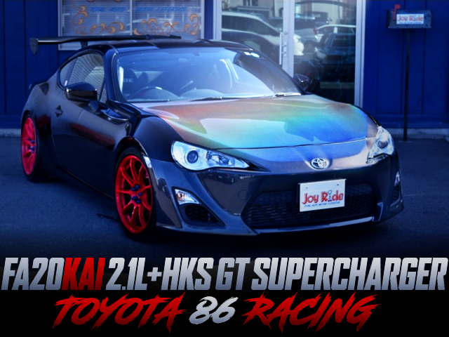HKS SUPERCHARGER ON FA20 2100cc INTO TOYOTA 86 RACING