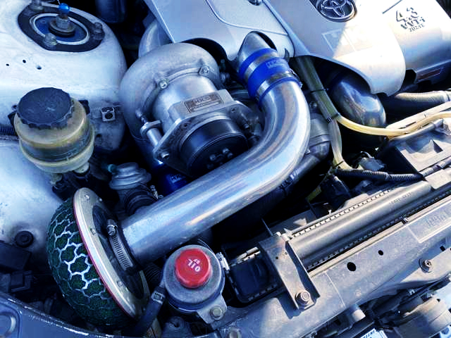 HKS GT SUPERCHARGER ON 3UZ-FE 4300cc V8 ENGINE.