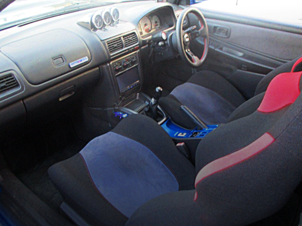 INTERIOR OF GC8 IMPREZA COUPE WRX TYPE-R STi Ver V-LTD.