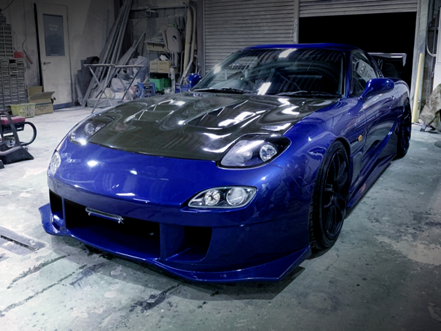 FRONT EXTERIOR OF FD3S RX-7 TYPE-RS.