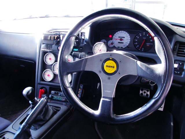 R33 GT-R V-SPEC TO CUSTOM DASHBOARD.