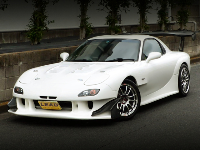 FRONT EXTERIOR OF FD3S RX-7 RE-AMEMIYA GT-AD WIDEBODY.