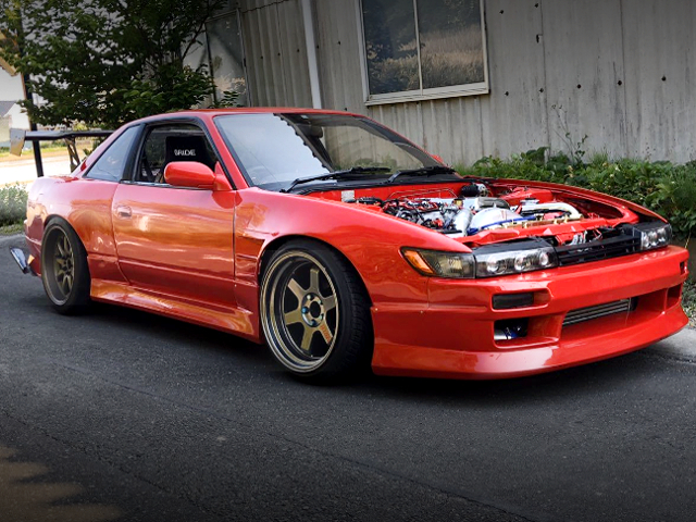 FRONT EXTERIOR OF S13 SILVIA.