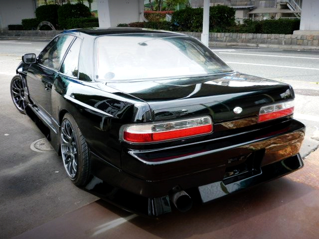 REAT EXTERIOR OF S13 SILVIA WIDEBODY.