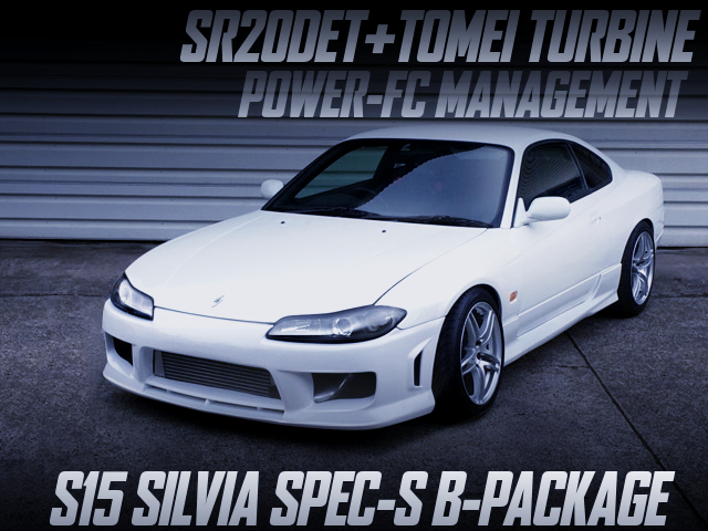 SR20DET SWAP With TOMEI TURBINE INTO S15 SILVIA SPEC-S B-PACKAGE WHITE.