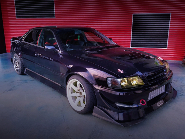 FRONT EXTERIOR OF JZX100 CHASER.