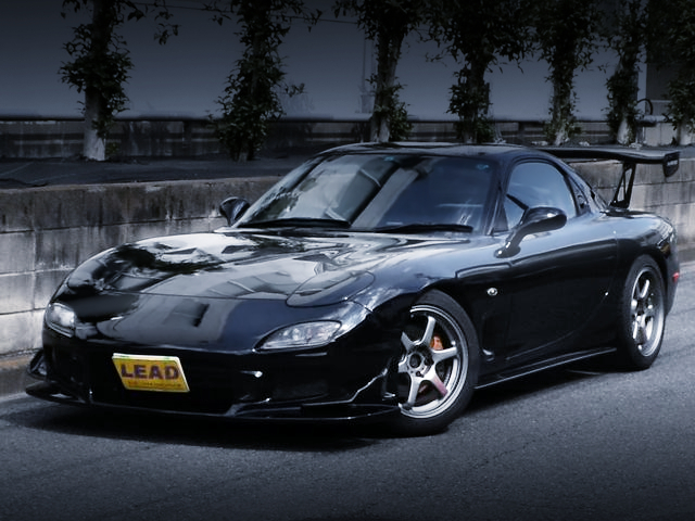 FRONT EXTERIOR OF FD3S RX-7 TYPE-RS.