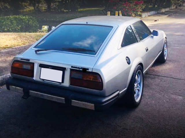 REAR EXTERIOR OF GS130 FAIRLADY Z 2BY2.