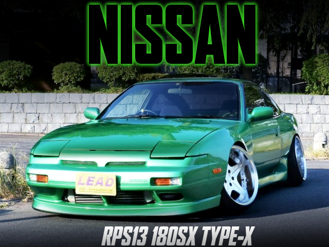FRONT AND REAR CAMBER CUSTOM OF 180SX TYPE-X.