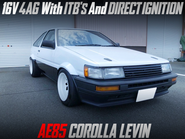 16V 4AG SWAP With ITB's AND DIRECT IGNITION INTO AE85 LEVIN.