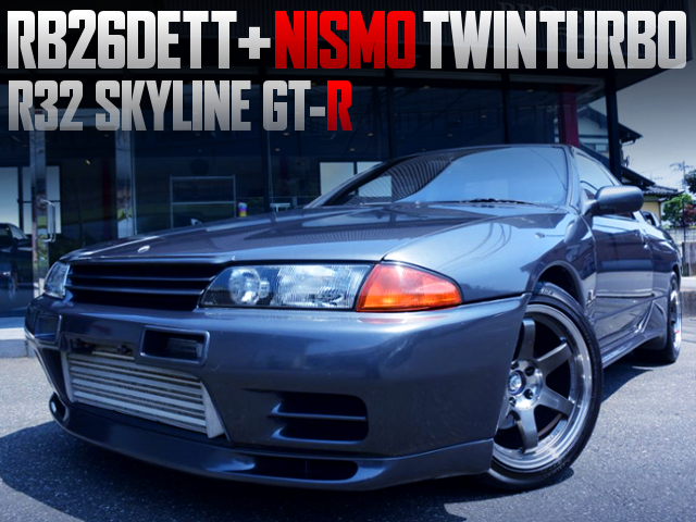 NISMO TWIN TURBOCHARGED R32 SKYLINE GT-R.