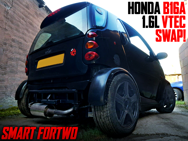 B16A VTEC SWAPPED 1st Gen SMART FORTWO.