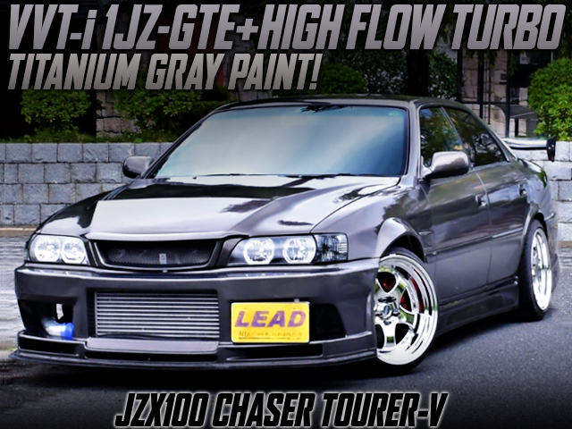 1JZ-GTE With HIGH FLOW TURBO INTO JZX100 CHASER-TOURER-V.