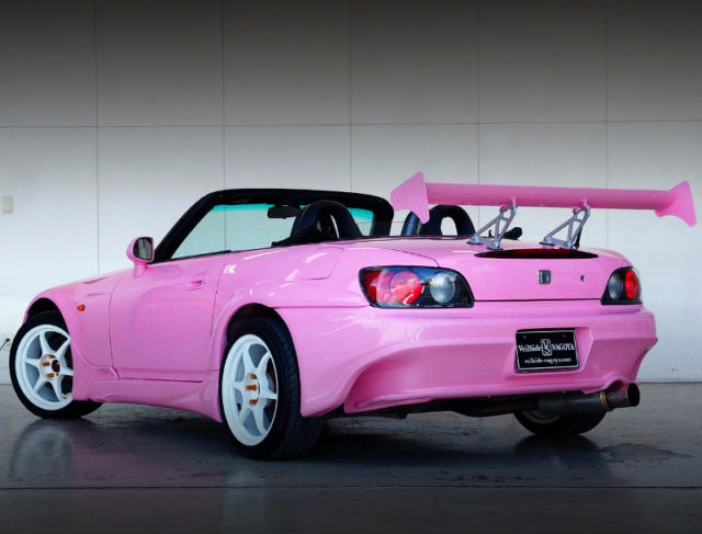 REAR EXTERIOR OF AP1 S2000 To PINK PAINT.