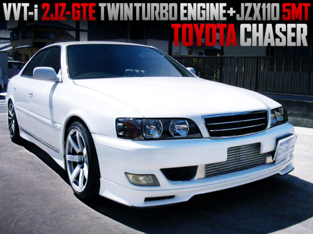VVT-i 2JZ-GTE TWINTURBO And JZX110 5MT SWAPPED 100 CHASER.