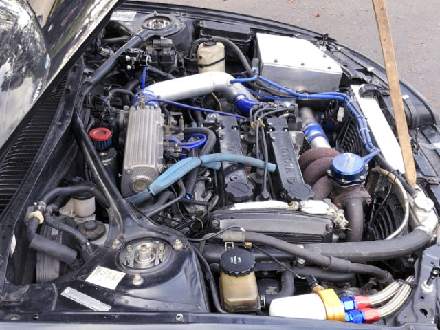 4A-GZE GT28RS TURBO ENGINE.
