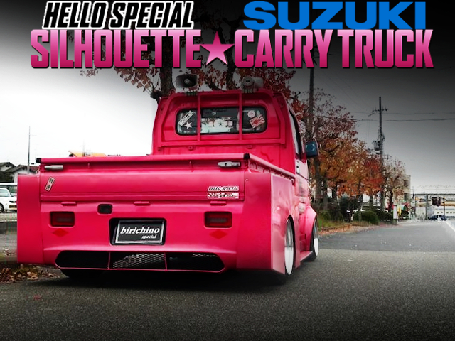 HELLO SPECIAL SILHOUETTE WIDEBODY BUILT OF DA63T CARRY TRUCK