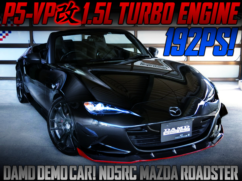 P5-VP With AVO TURBO KIT INTO DAMD ND5RC ROADSTER.