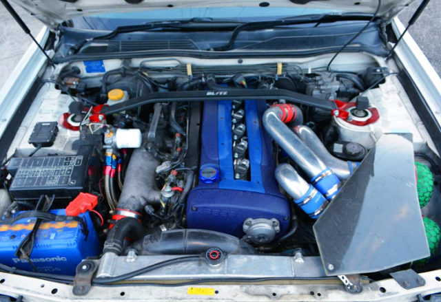 RB26 WITH N1 BLOCK And HKS GT-SS TWINTURBO.