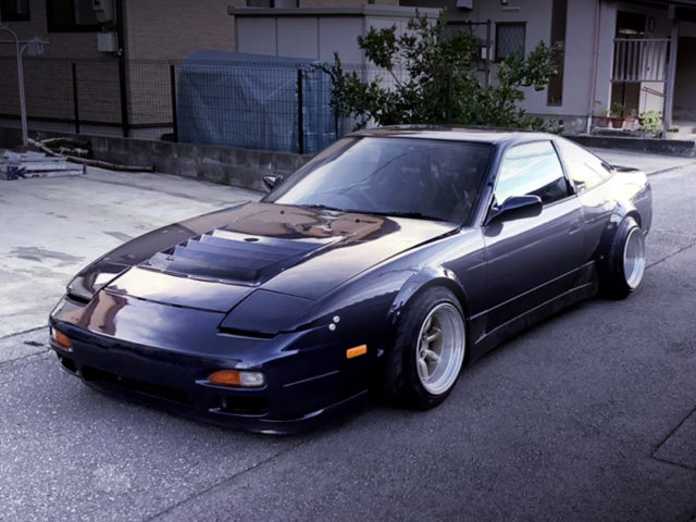 FRONT EXTERIOR OF 180SX.