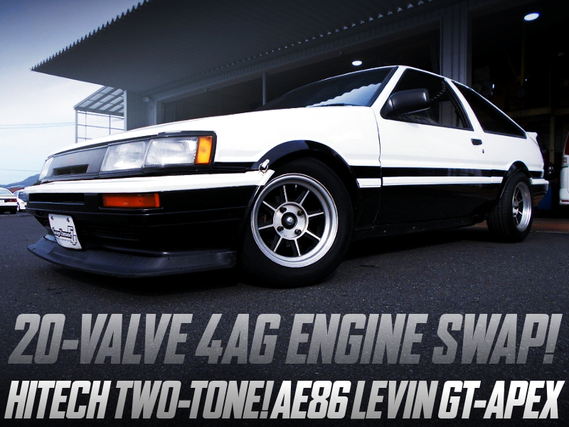 20V 4AG And 5MT INTO AE86 LEVIN GT-APEX.
