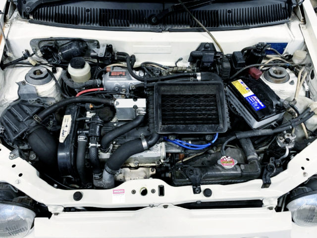 F6A TWINCAM TURBO ENGINE OF CM22V WORKS-R MOTOR.