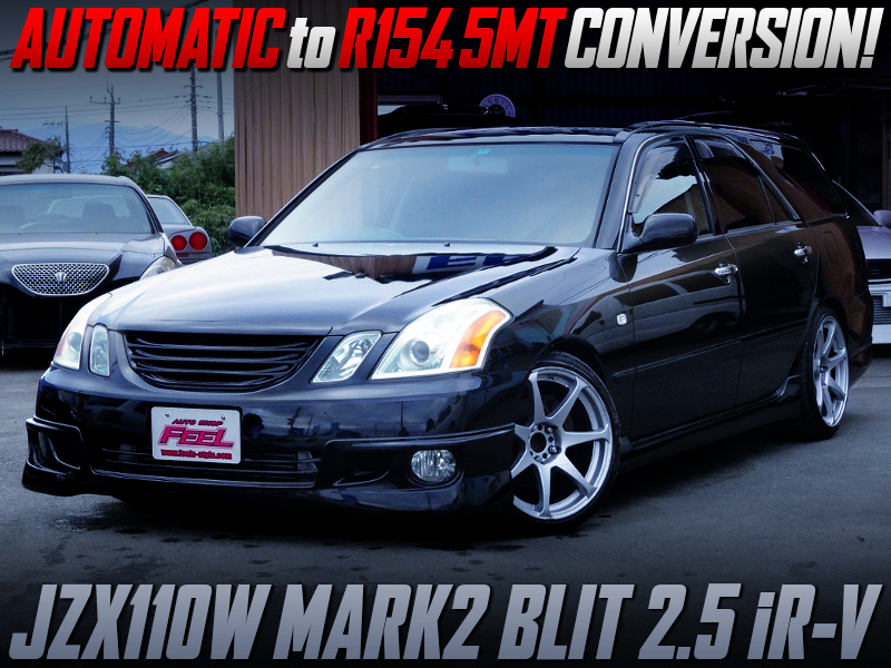 AUTO TO 5MT CONVERSION TO JZX110 MARK2 BLIT iR-V.