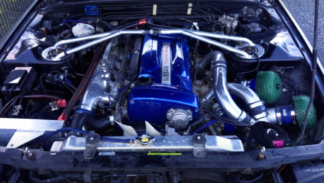 RB26DETT With HKS GT-SS TWINTURBO.