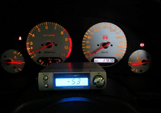 NISMO 320km/h SPEED CLUSTER.
