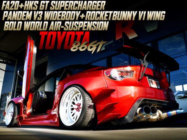 SUPERCHARGED And PANDEM WIDEBODY WITH TOYOTA 86GT.
