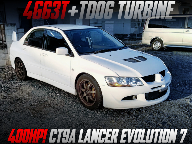 400HP TD06 TURBOCHARGED CT9A EVO7.