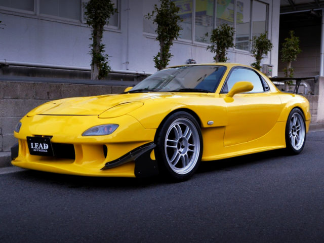 FRONT EXTERIOR OF FD3S RX-7 TYPE-RS WIDEBODY.