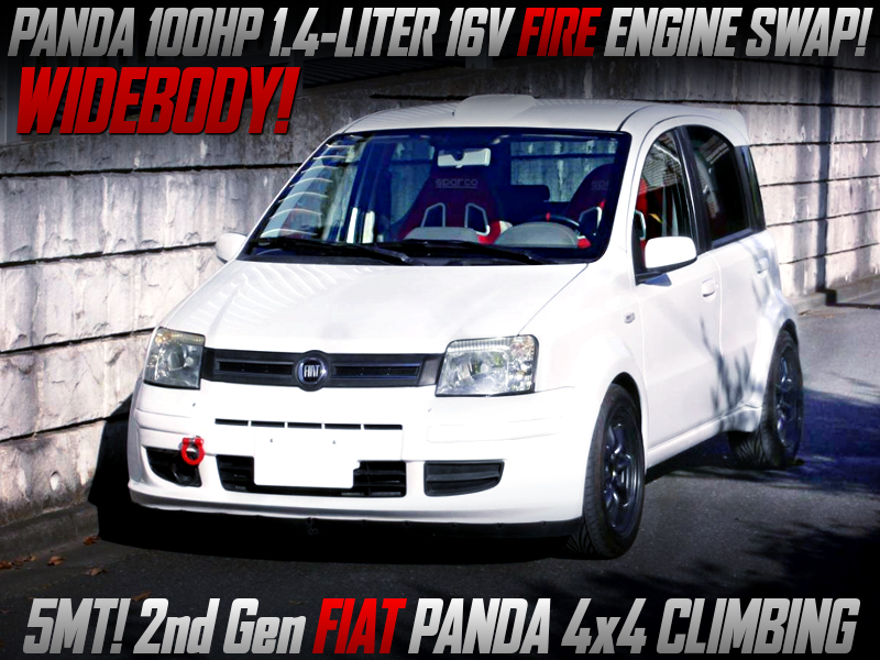 100HP FIRE 1.4L ENGINE SWAP and 2nd Gen FIAT PAND 4X4 CLIMBING WIDEBODY.