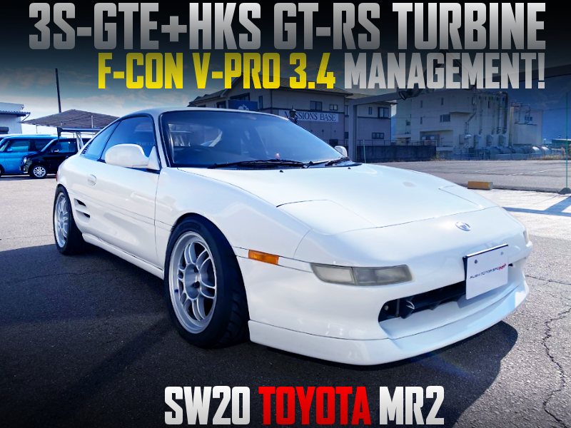 HKS GT-RS TURBINE and F-CON V-PRO With SW20 MR2.
