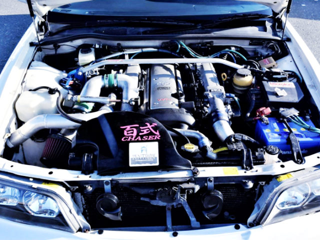 VVT-i 1JZ-GTE HKS GT-PRO TURBO ENGINE.