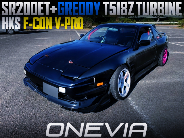 180SX FRONT END SWAP and SR20DET with T518Z TURBO OF S13 SILVIA TO ONEVIA.