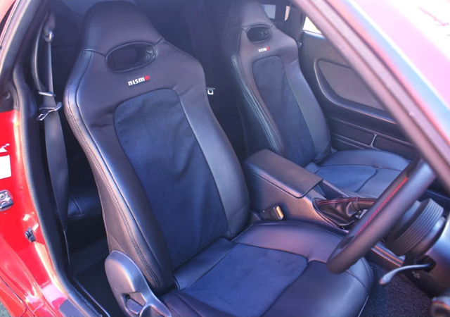 NISMO LEATHER SEAT COVER.