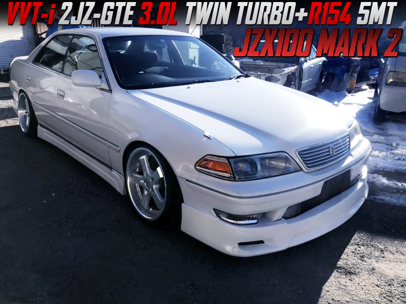2JZ TWINTURBO and 5MT SWAPPED JZX100 MARK 2.