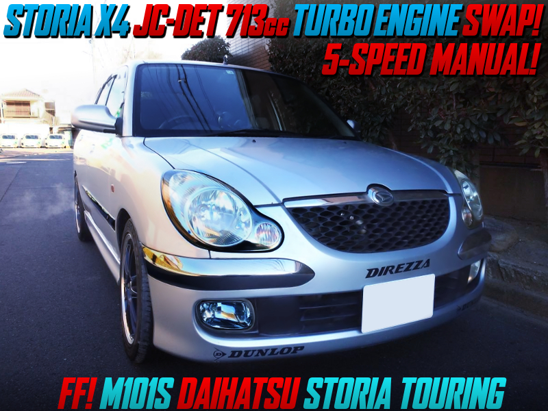 X4 JC-DET TURBO ENGINE SWAPPED M101S STORIA TOURING TO FF MODEL.