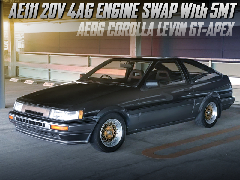20V 4AGE SWAp with 5MT into AE86 LEVIN GT-APEX.