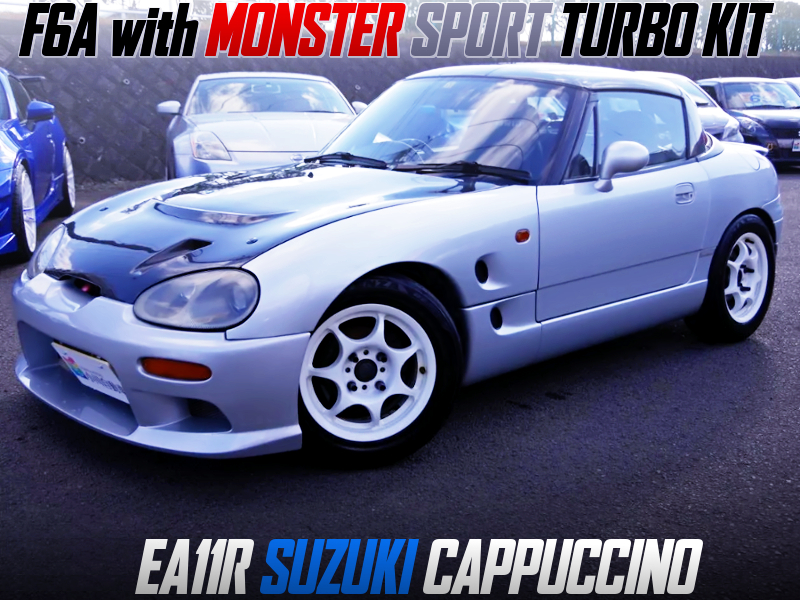 MONSTER SPORT TURBO KIT ON F6A into EA11R CAPPUCCINO.