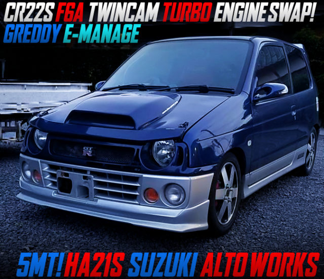 F6A TURBO SWAPPED HA21S ALTO WORKS.