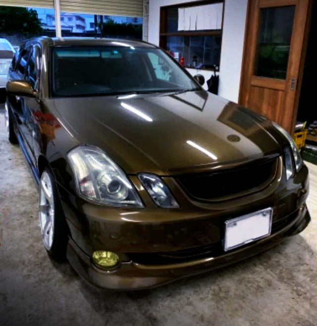 FRONT EXTERIOR of JZX110W MARK2 BLIT 2.5iR-V.