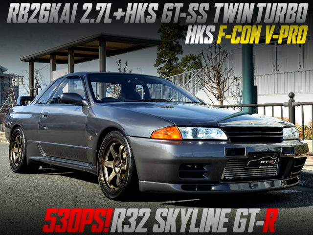 2.7L STROKED RB26DETT with GT-SS TWINTURBO INTO R32 GT-R.