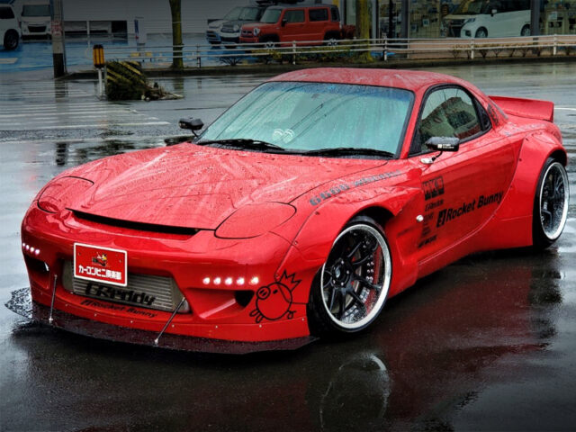 FRONT EXTERIOR OF FD3S RX-7 to ROCKET BUNNY.