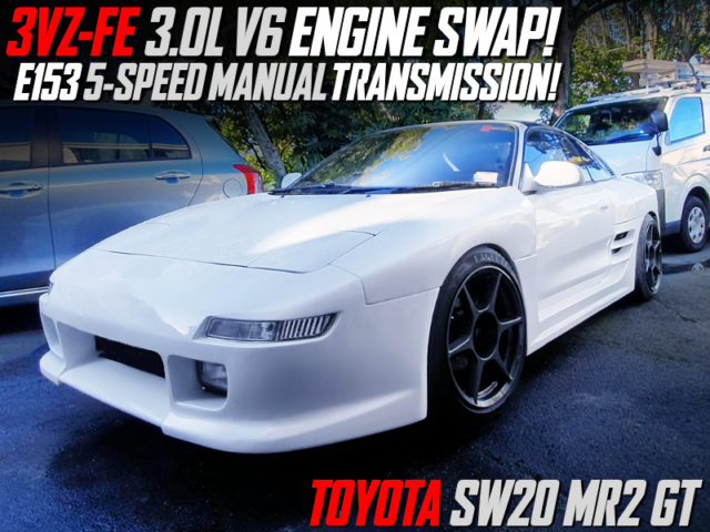 3VZ-FE 3.0L V6 ENGINE SWAPPED SW20 MR2 GT to TRD STYLE WIDEBODY.