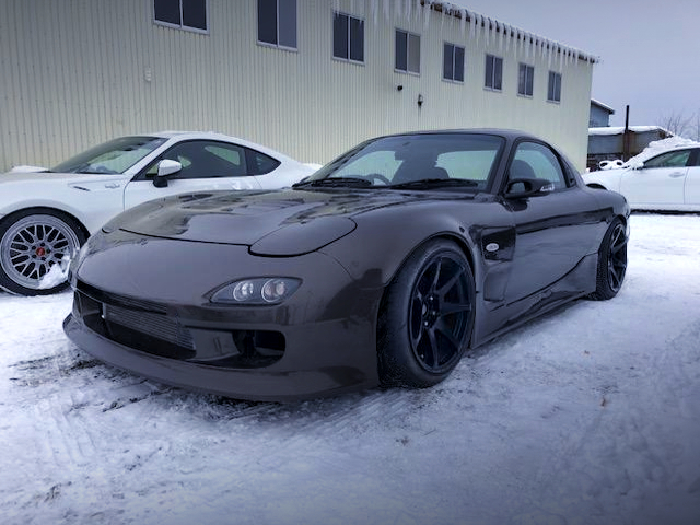 FRONT EXTERIOR OF FD3S RX-7 TYPE-RS WIDEBODY.