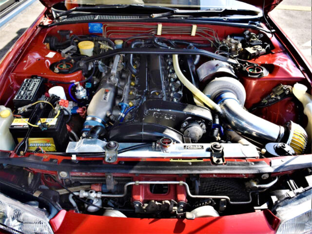 RB26 with GREDDY T88-34D SINGLE TURBO. 