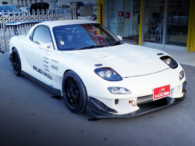 FRONT EXTERIOR OF FD3S RX-7 TYPE-R2 to RE-AMEMIYA WIDEBODY.