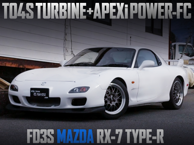 TO4S TURBOCHARGED FD3S RX-7 TYPE-R.